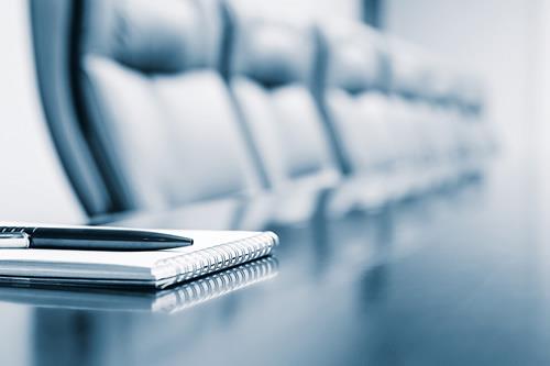A meeting table